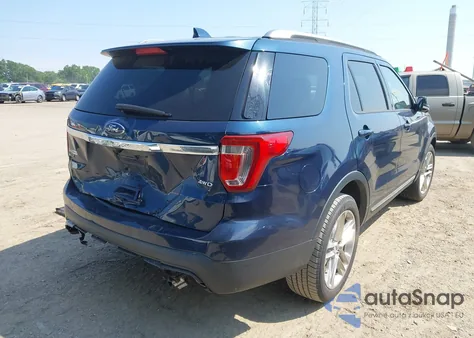 2017 Ford Explorer Xlt z USA, uszkodzony, nr VIN 1FM5K8D82HGB42590